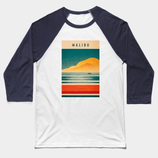 Malibu Retro Baseball T-Shirt